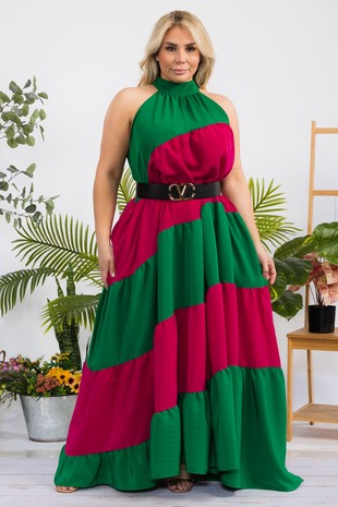 HALTER DRESS