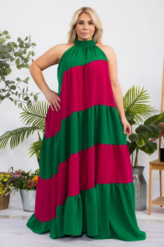 HALTER DRESS
