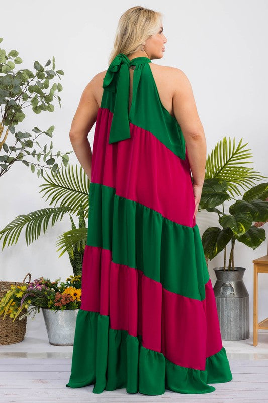 HALTER DRESS