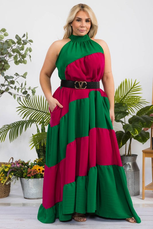 HALTER DRESS