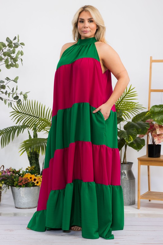 HALTER DRESS