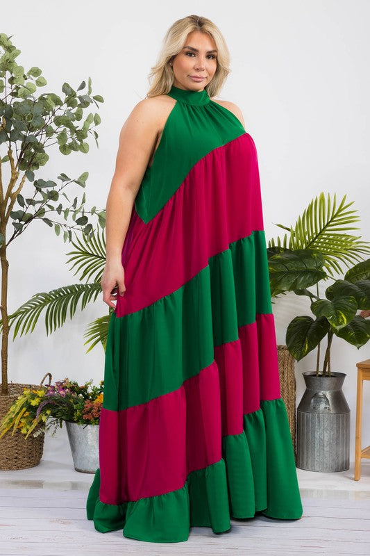 HALTER DRESS