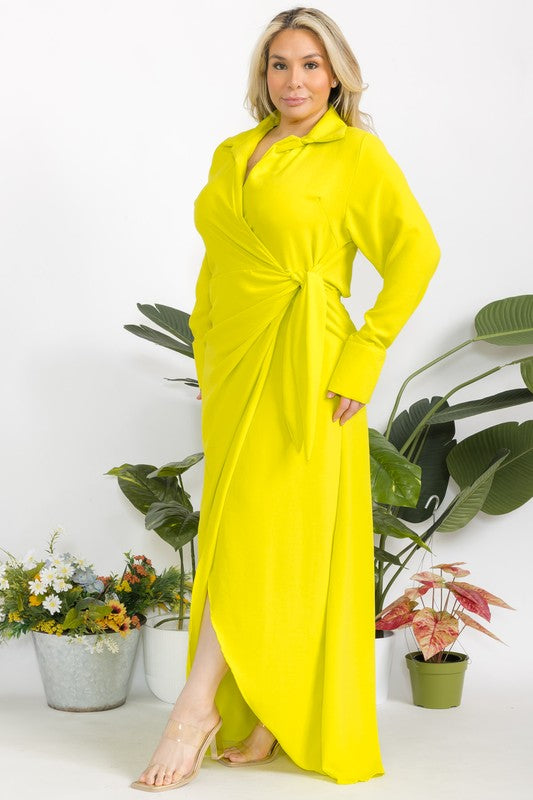 WRAP DRESS